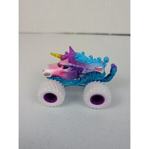 Monster Jam Rainbow Glitter Sparkle Smash Monster Truck 1:64 scale